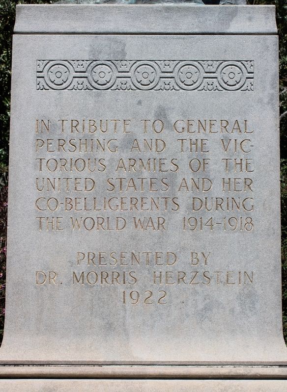 General Pershing Memorial Marker image. Click for full size.