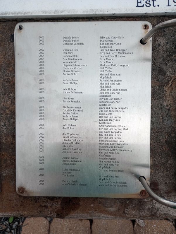 Welcome To The Lienen Corner S M L F O Marker. Click for full size. Welcome To The Lienen Corner S M L F O Marker image. Click for full size.