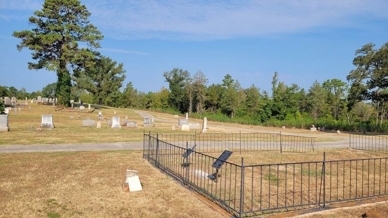 The David Greene Templeton Marker and family gravesite image. Click for full size.