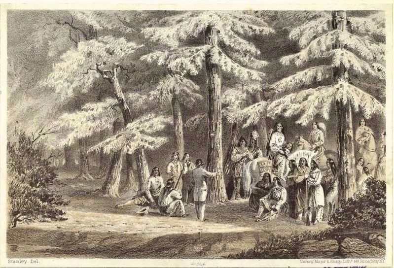 Chopunnish, or Nez Perc�, 1850s image. Click for full size.
