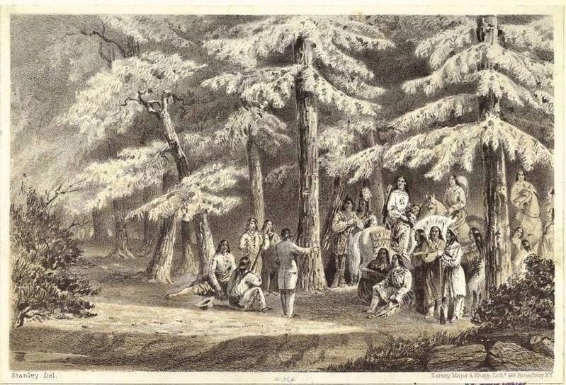 Chopunnish, or Nez Perc, 1850s image. Click for full size.
