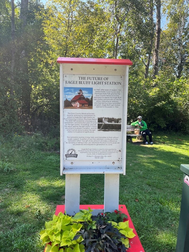The Future of Eagle Bluff Light Station Marker image. Click for full size.