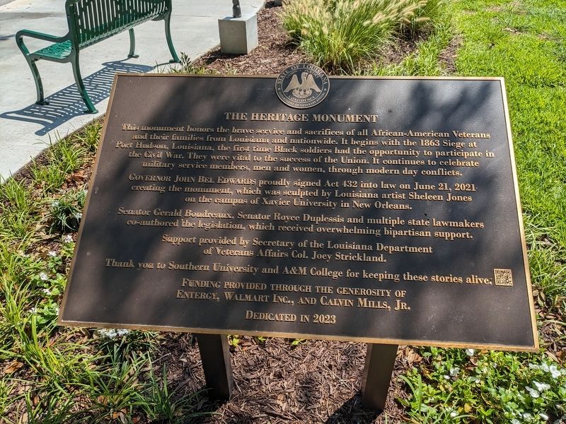 The Heritage Monument Marker image. Click for full size.