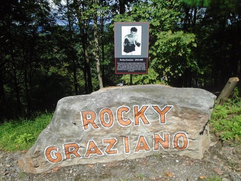 Rocky Graziano Marker. Click for full size. Rocky Graziano Marker image. Click for full size.