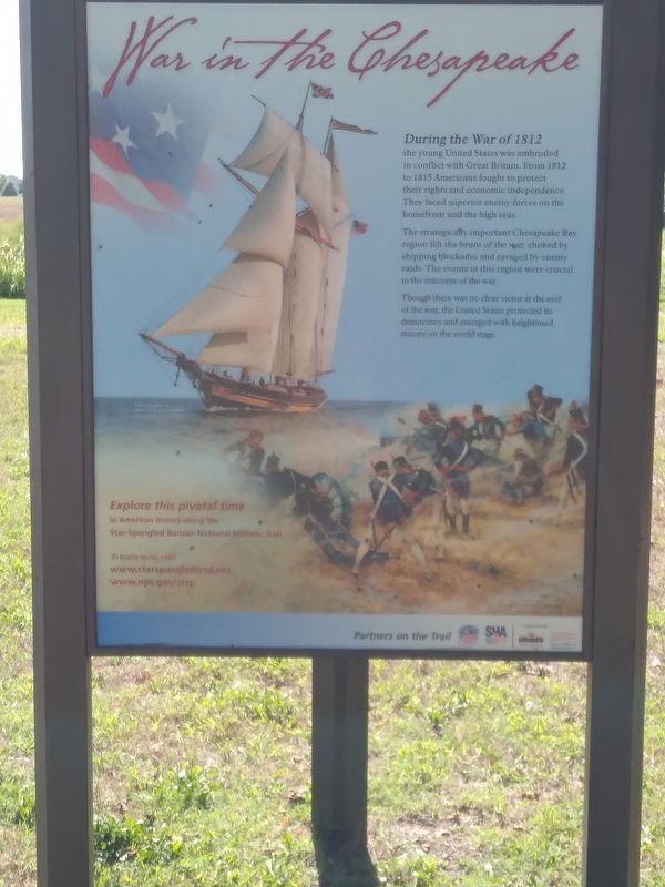 War in the Chesapeake Marker. Click for full size. War in the Chesapeake Marker image. Click for full size.