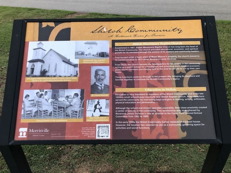 Shiloh Community Marker image. Click for full size.