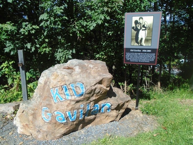 Kid Gavilan Marker. Click for full size. Kid Gavilan Marker image. Click for full size.
