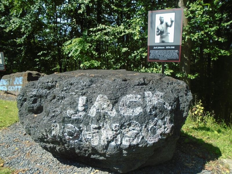 Jack Johnson Marker. Click for full size. Jack Johnson Marker image. Click for full size.