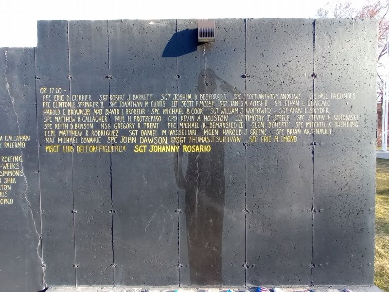 Veterans Walls Marker. Click for full size. Veterans Walls Marker image. Click for full size.