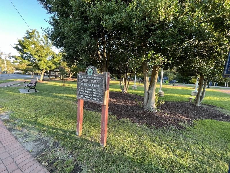 Charles G. Jones, Sr. Marker. Click for full size. Charles G. Jones, Sr. Marker image. Click for full size.