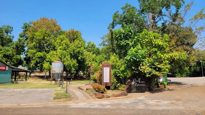 The view of the Old Town Marker from the street image. Click for full size.