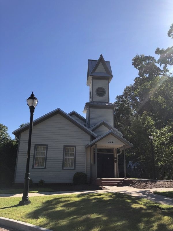Former Morrisville Christian Church image. Click for full size.