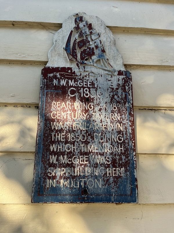 N.W. McGee House Marker image. Click for full size.