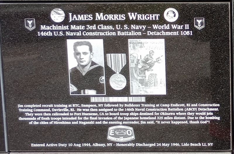 James Morris Wright Marker image. Click for full size.