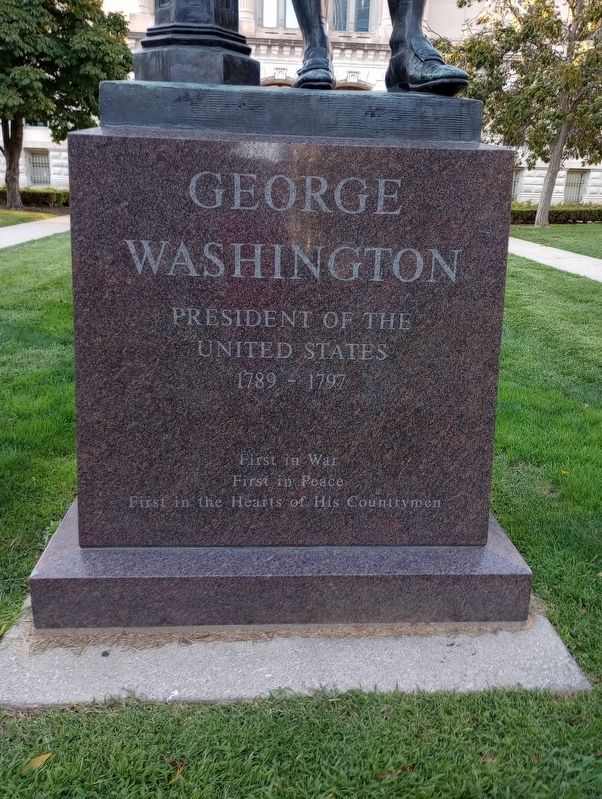 George Washington Marker image. Click for full size.