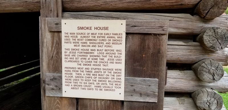 Smoke House Marker image. Click for full size.