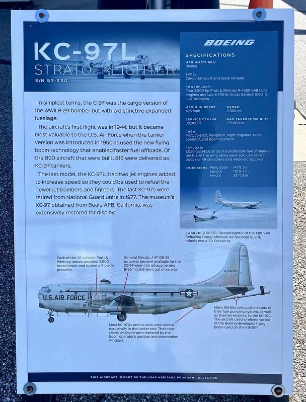 KC-97L Marker image. Click for full size.