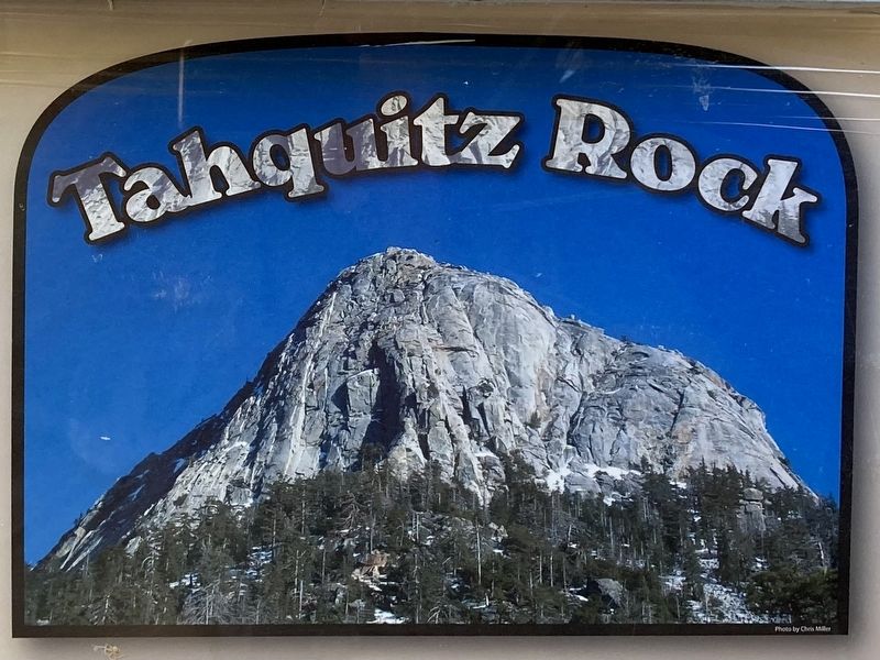 Tahquitz Rock History Marker image. Click for full size.