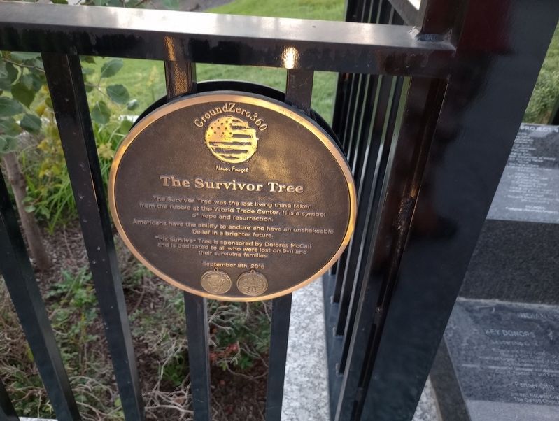 The Survivor Tree Marker image. Click for full size.