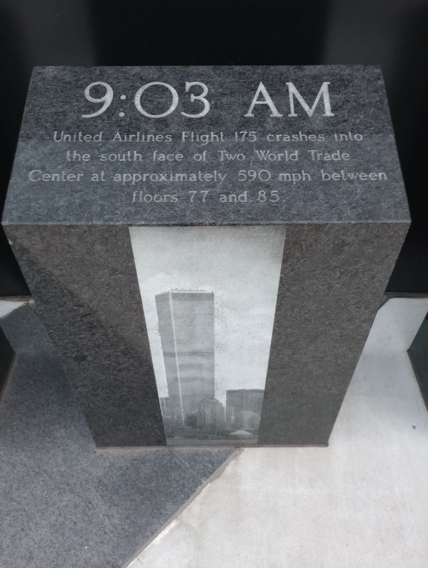 The Indiana 9/11 Memorial image, Touch for more information