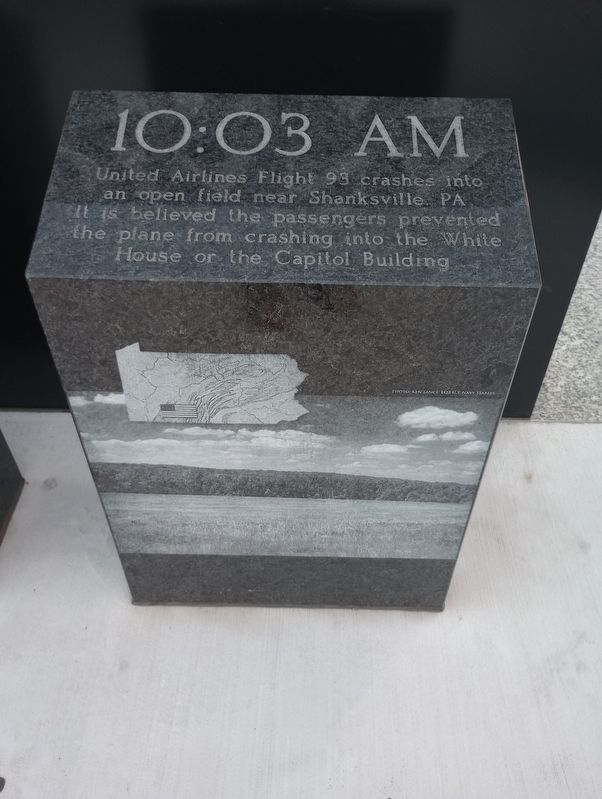 The Indiana 9/11 Memorial image. Click for full size.