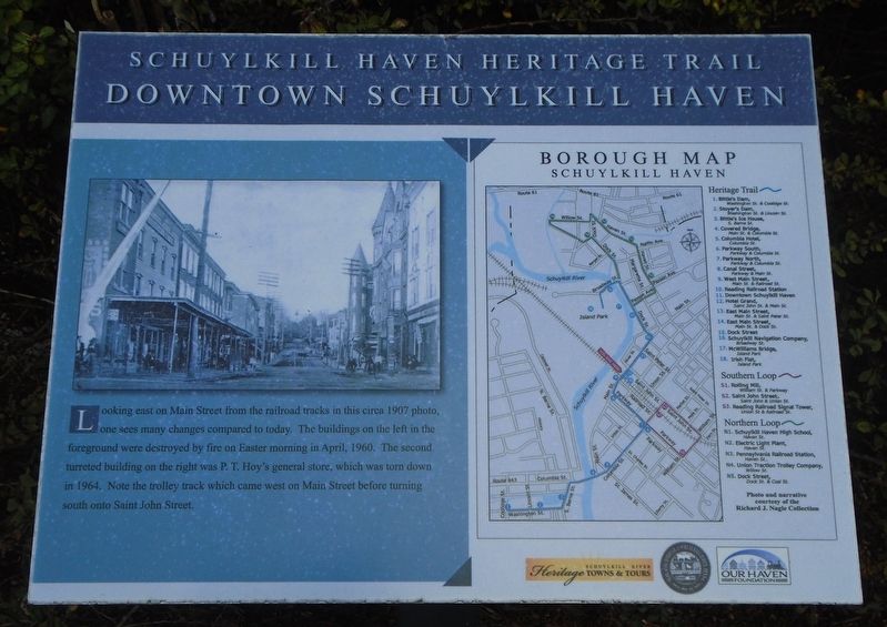 Downtown Schuylkill Haven Marker image. Click for full size.