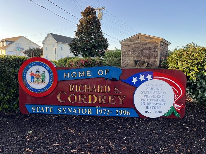 Home of Richard S. Cordrey Marker image. Click for full size.
