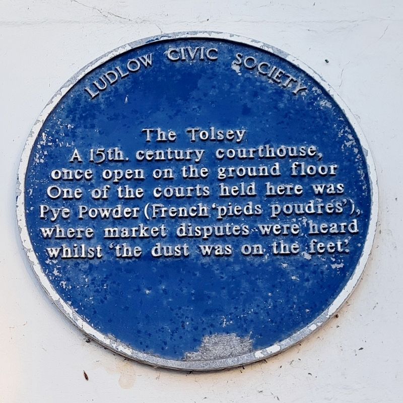 The Tolsey Marker image. Click for full size.