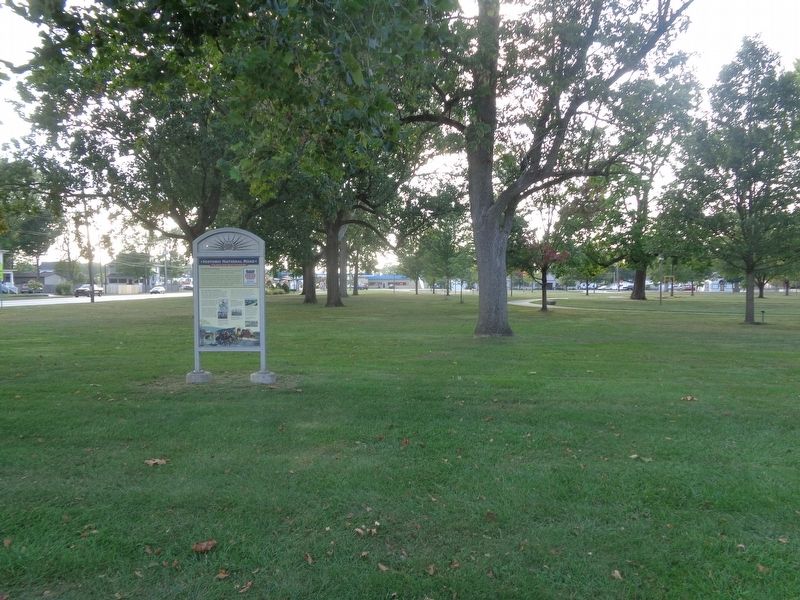 Historic National Road / Make History, Drive It Marker image. Click for full size.