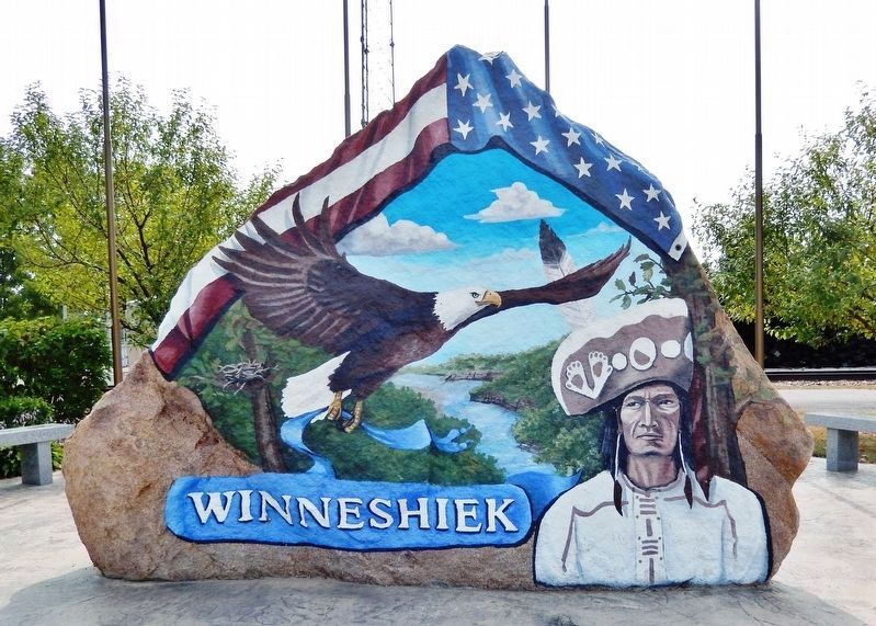 Winneshiek County Freedom Rock (<i>north side</i>) image. Click for full size.