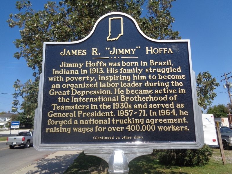 James R. "Jimmy" Hoffa Marker image. Click for full size.