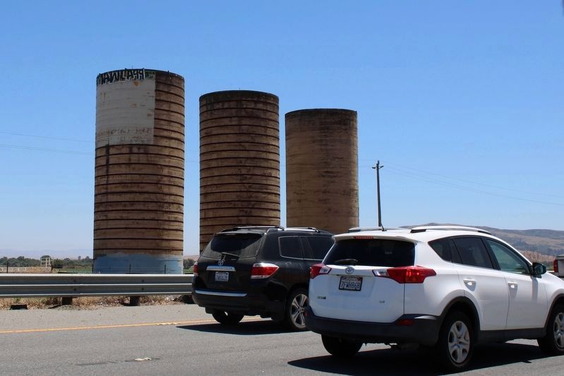 Henry Miller's Remaining Concrete Silos on Hwy 101 image. Click for full size.