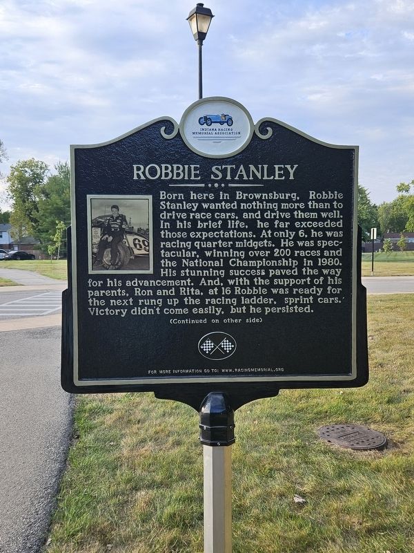 Robbie Stanley Marker image. Click for full size.
