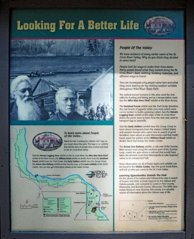 Looking For A Better Life Marker image. Click for full size.