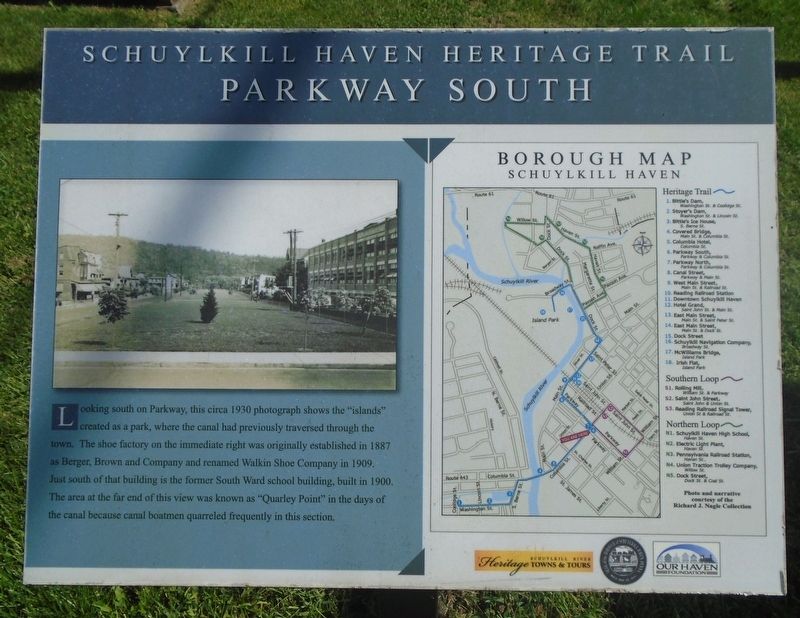 Parkway South Marker image. Click for full size.
