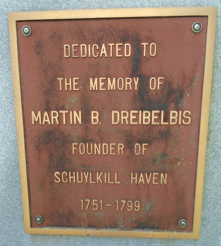 Martin B. Dreibelbis Marker image. Click for full size.