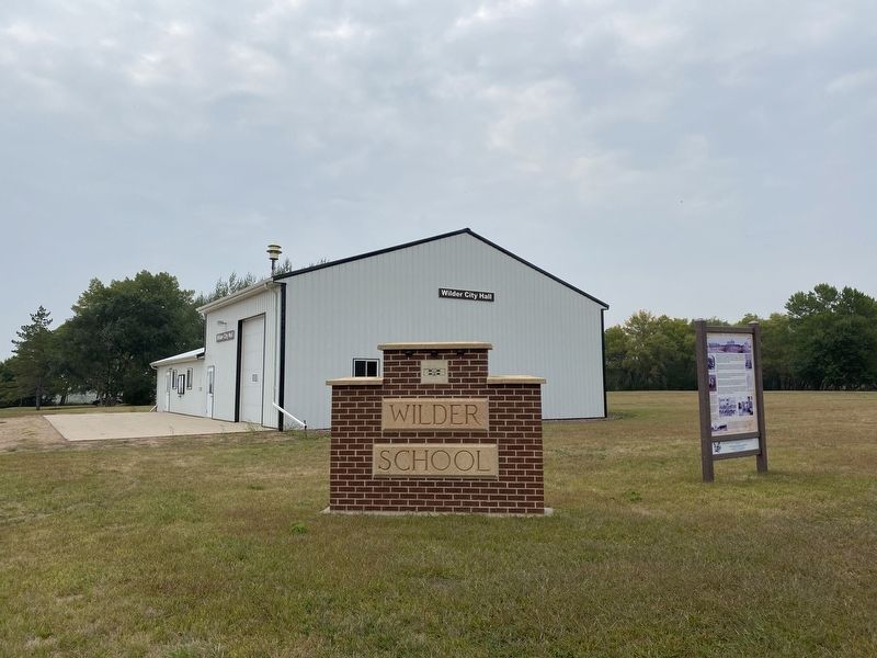 Breck Mission and Farm College Marker image. Click for full size.