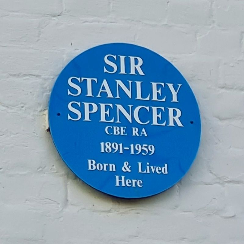 Sir Stanley Spencer Marker image. Click for full size.