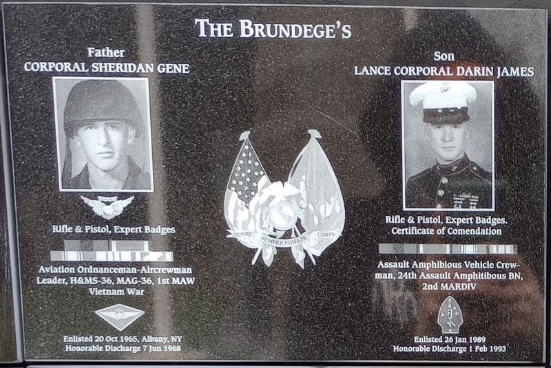 The Brundege's Marker image. Click for full size.