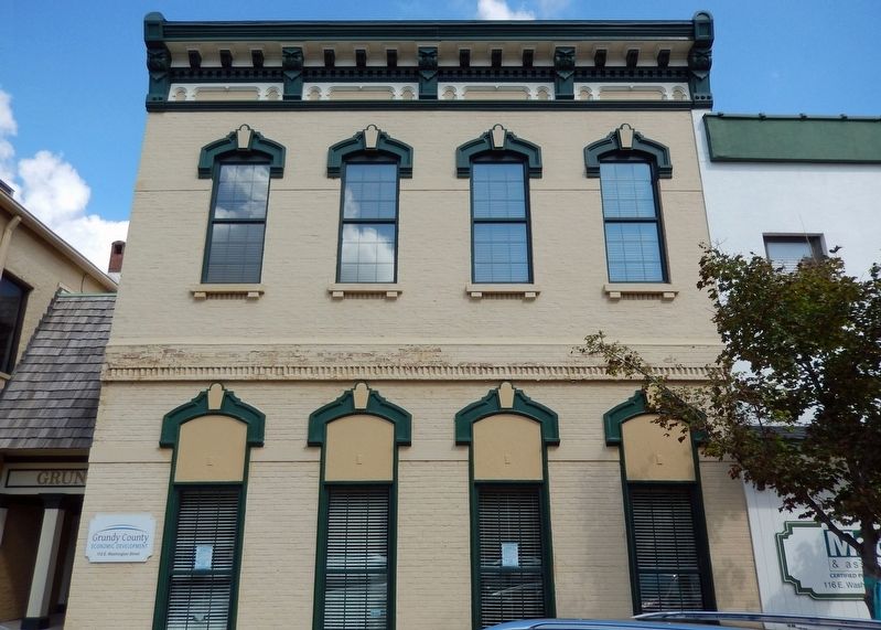 Frank Bros. Clothing Store (<i>south elevation</i>) image. Click for full size.