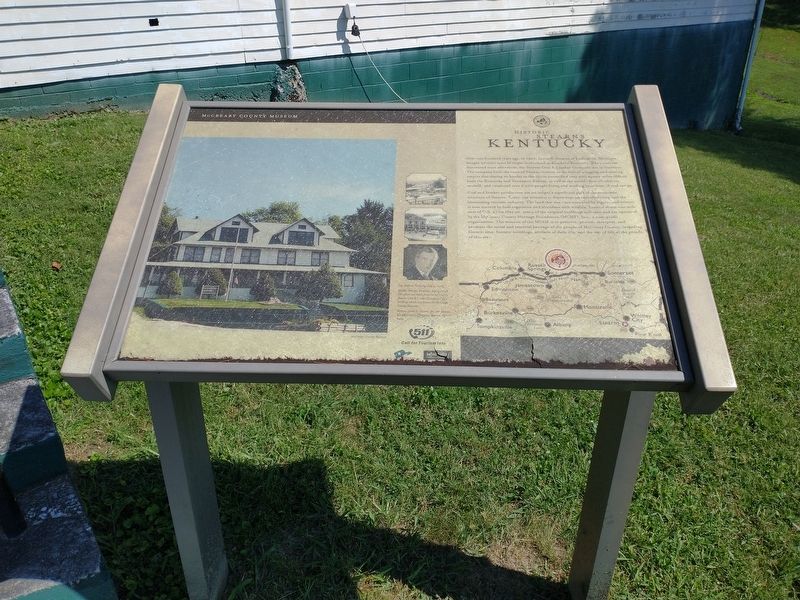 Historic Stearns Kentucky Marker image. Click for full size.