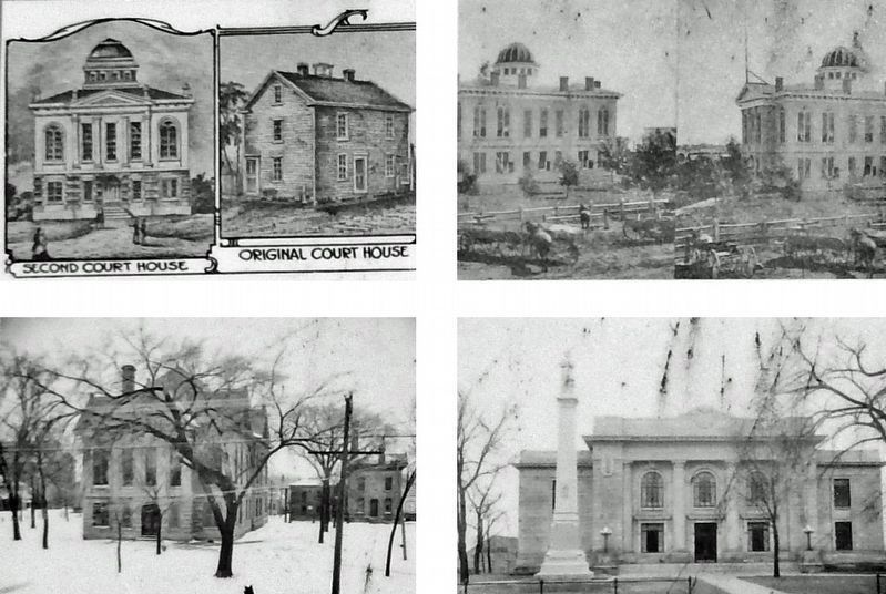 Marker detail: Grundy County Courthouse. Click for full size. Marker detail: Grundy County Courthouse image. Click for full size.