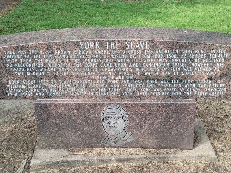 York the Slave Marker. Click for full size. York the Slave Marker image. Click for full size.