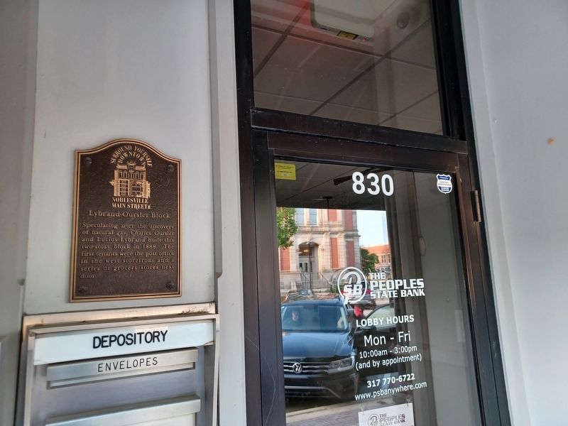 Lybrand-Oursler Block Marker image. Click for full size.