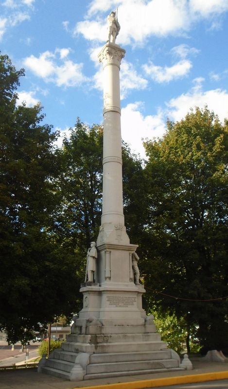 Civil War Memorial. Click for full size. Civil War Memorial image. Click for full size.