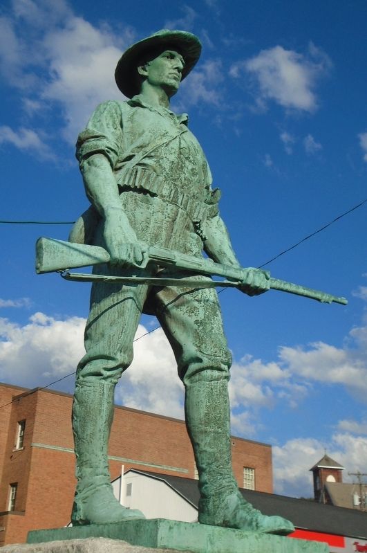 <i>The Hiker</i> Statue image. Click for full size.