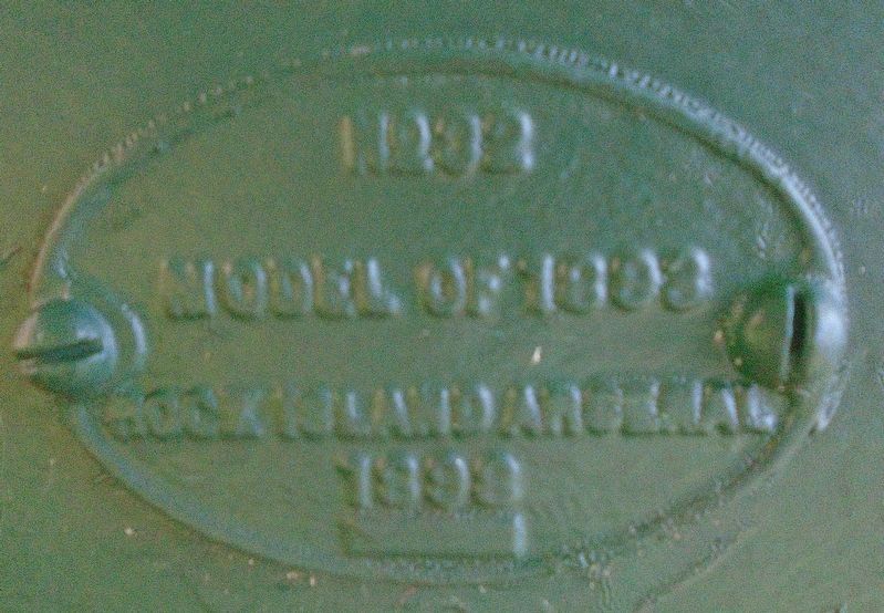M1898 Siege Howitzer (No.232) Builder Plate image. Click for full size.