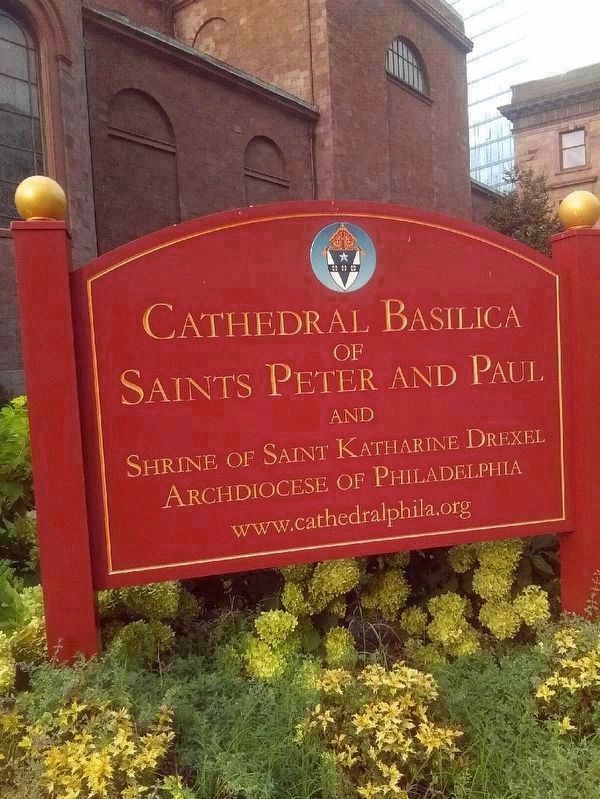 Cathedral of Saints Peter and Paul Marker image. Click for full size.