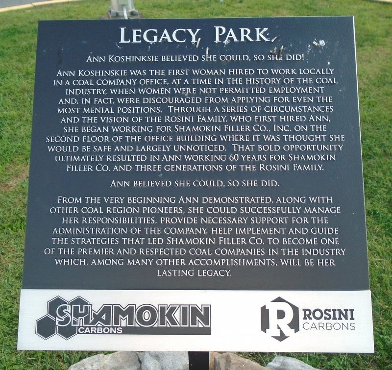 Legacy Park Marker image. Click for full size.