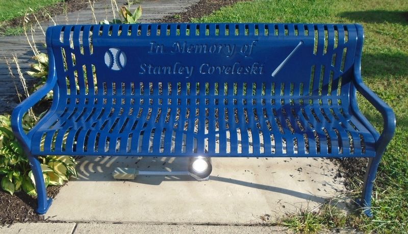 Stanley A. Coveleski Bench image. Click for full size.